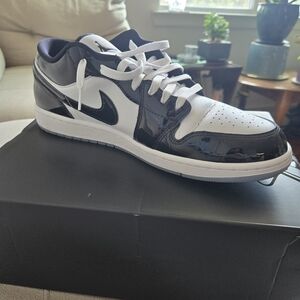 Jordan Athletic Shoes - Black and White